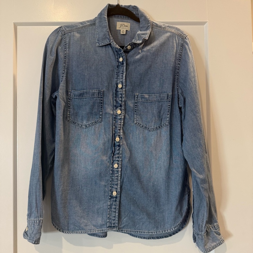 J.Crew Everyday Cotton Chambray Shirt